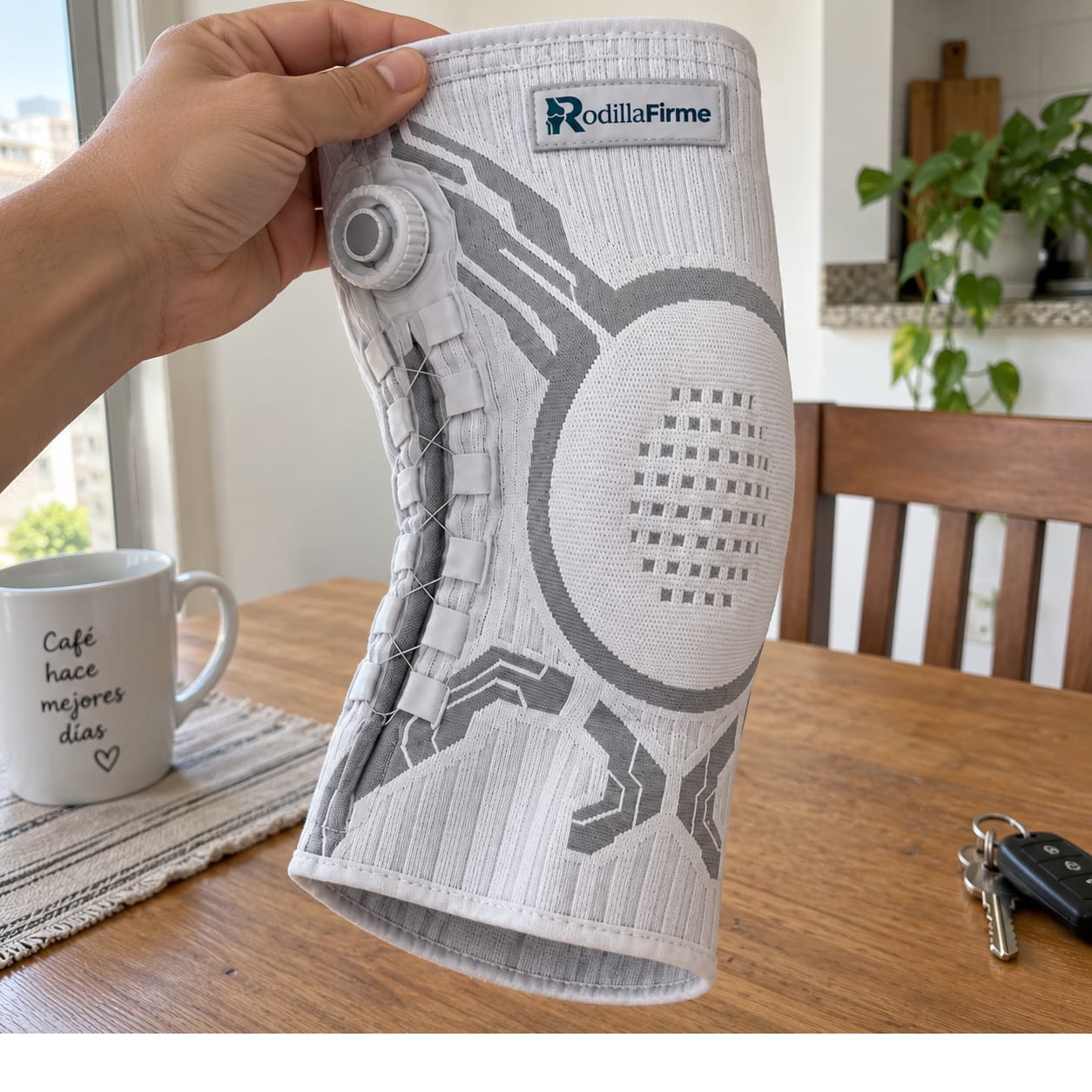 Customer photo review of RodillaFirme | Rodillera con dial de ajuste