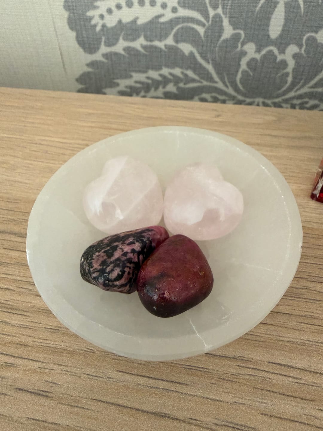 Customer photo review of Rose quartz - Heart