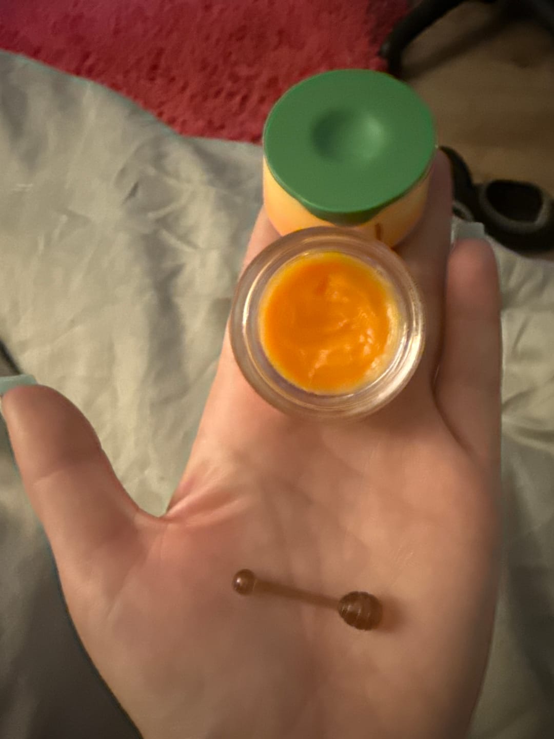 Customer photo review of Peach Bee Balm