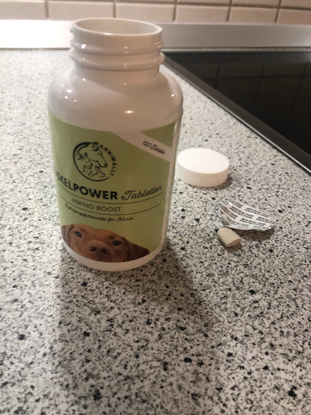 Customer photo review of Muskelpower Tabletten