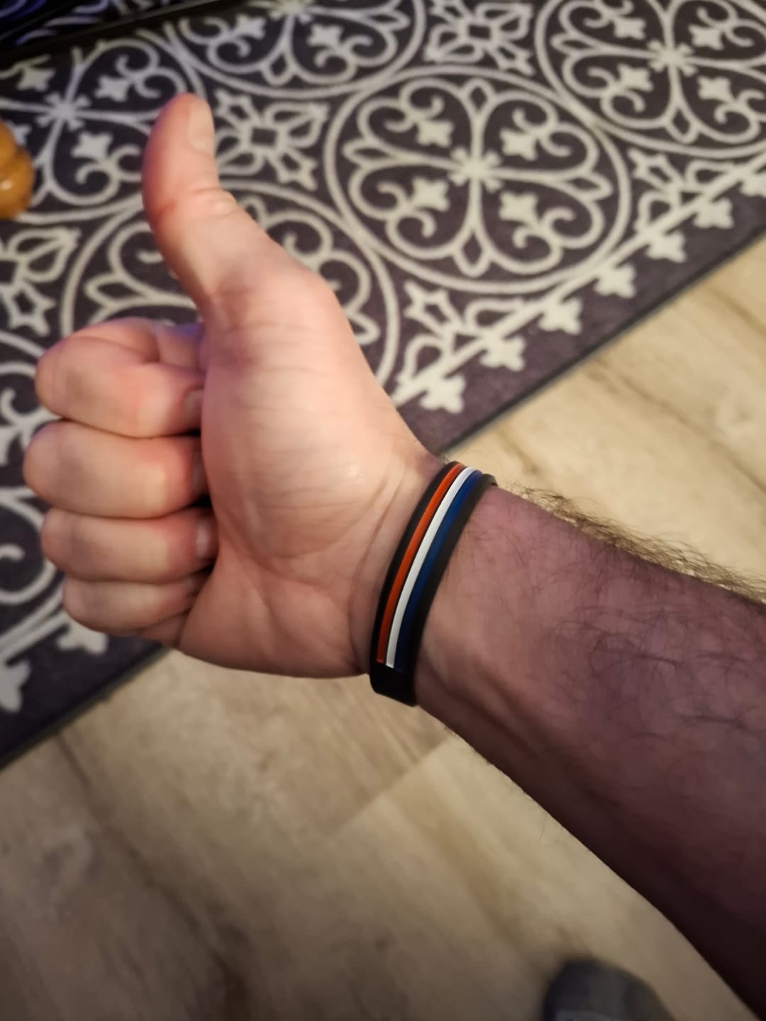 Customer photo review of American AF Wristband