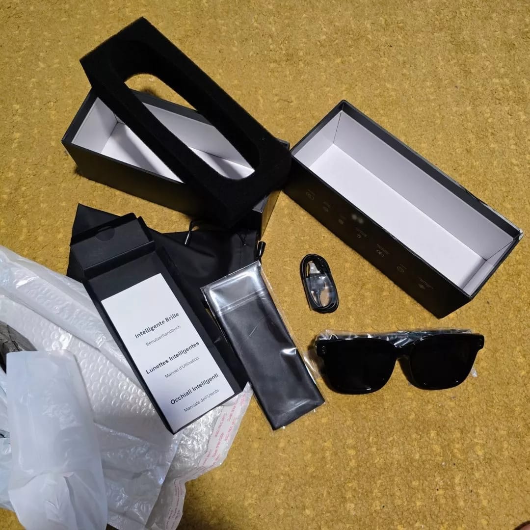 Customer photo review of AI Smart Sunglasses Camera with photochromic