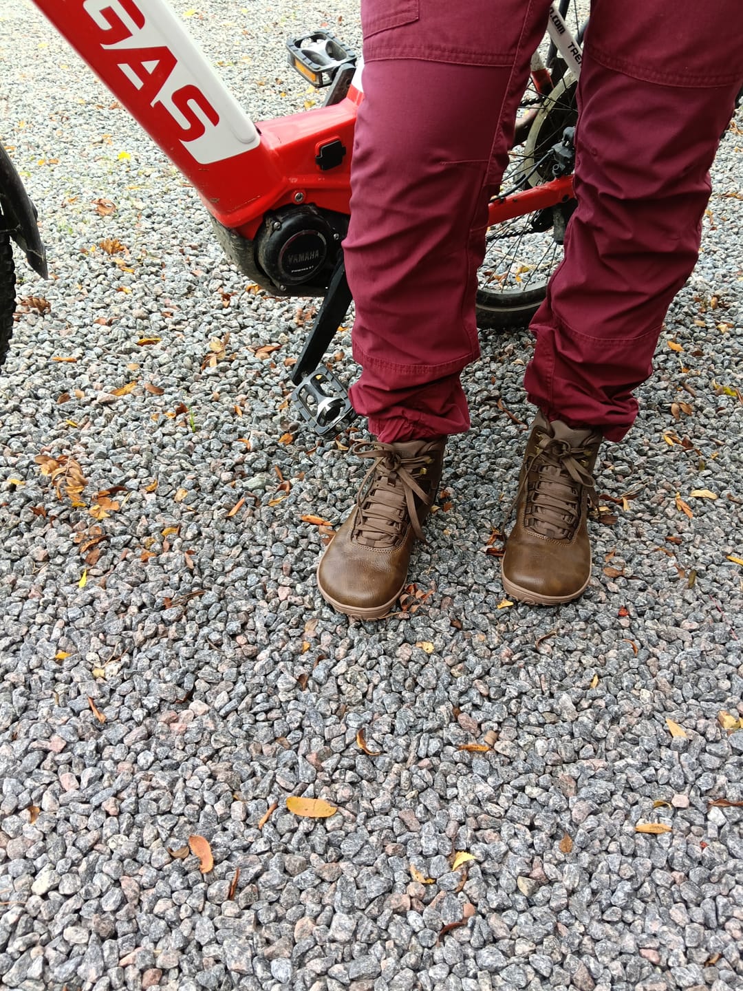 Customer photo review of Vaistoa Uoma 2 -paljasjalkavaelluskengät