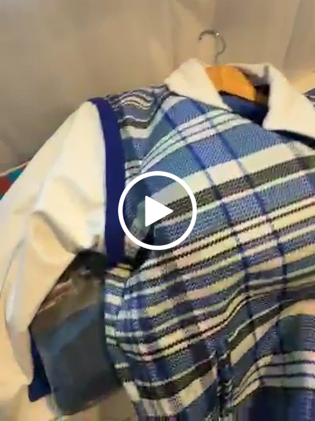 Customer video review of ZETA VARSITY JACKET- LEATHER SLEEVES-Final sale