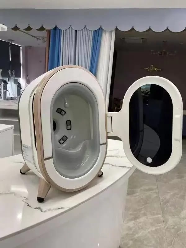 Customer photo review of Skin Analysis Machine M9