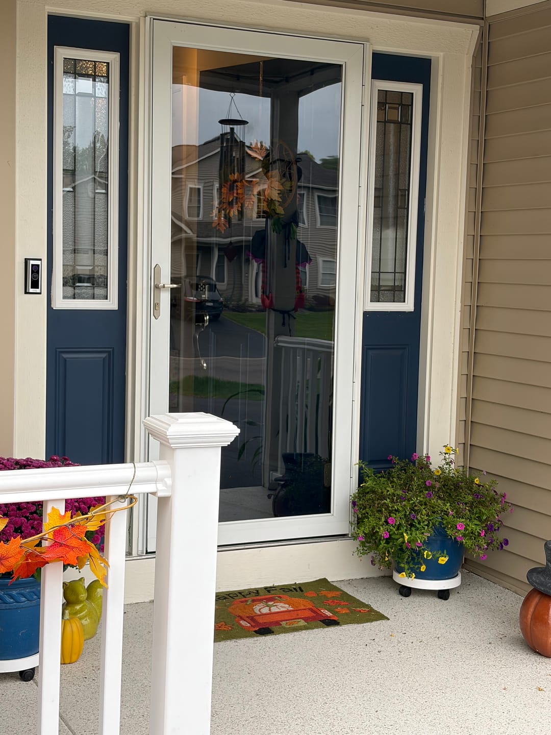 Customer photo review of Portland Glass and Frame Kit (Half Sidelite)