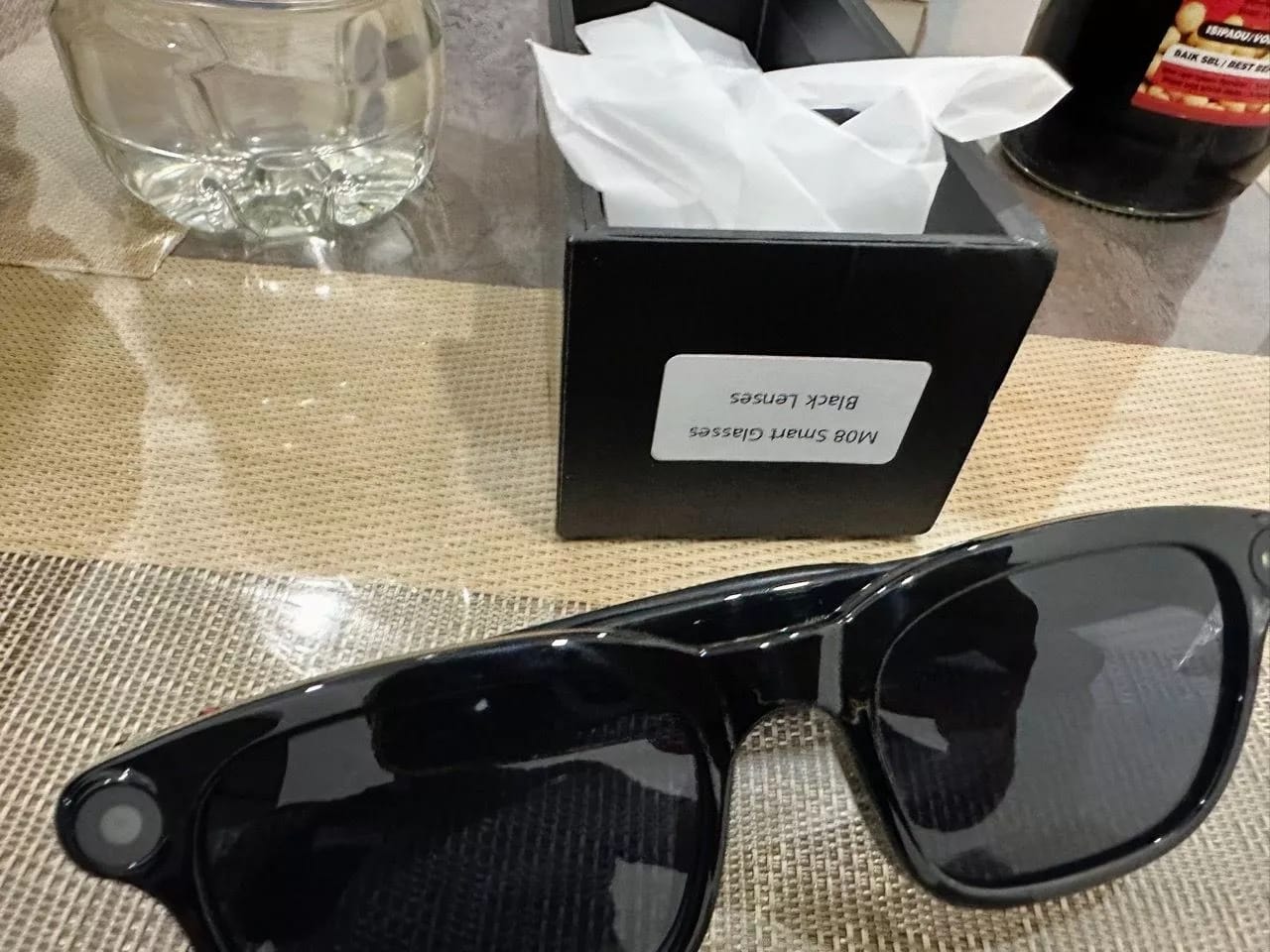 Customer photo review of AI Smart Sunglasses Camera with photochromic
