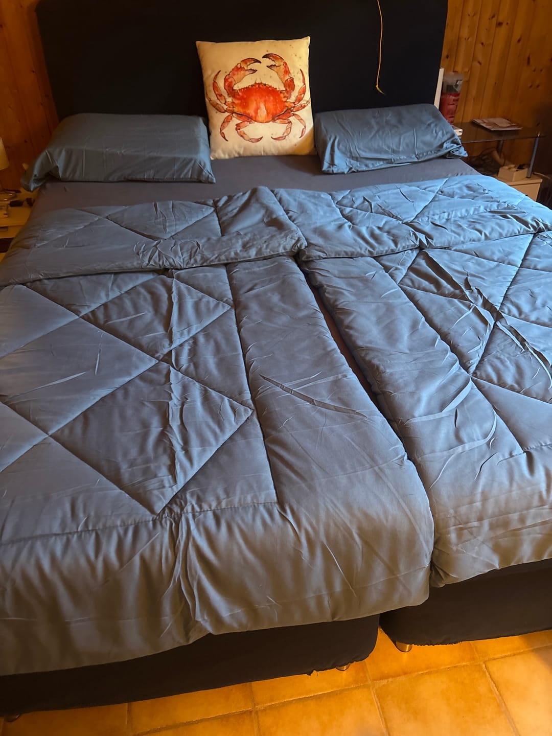 Customer photo review of EasySleep® Decke – Die schnelltrocknende 2-in-1 Bettdecke, die Bettwäsche überflüssig macht.