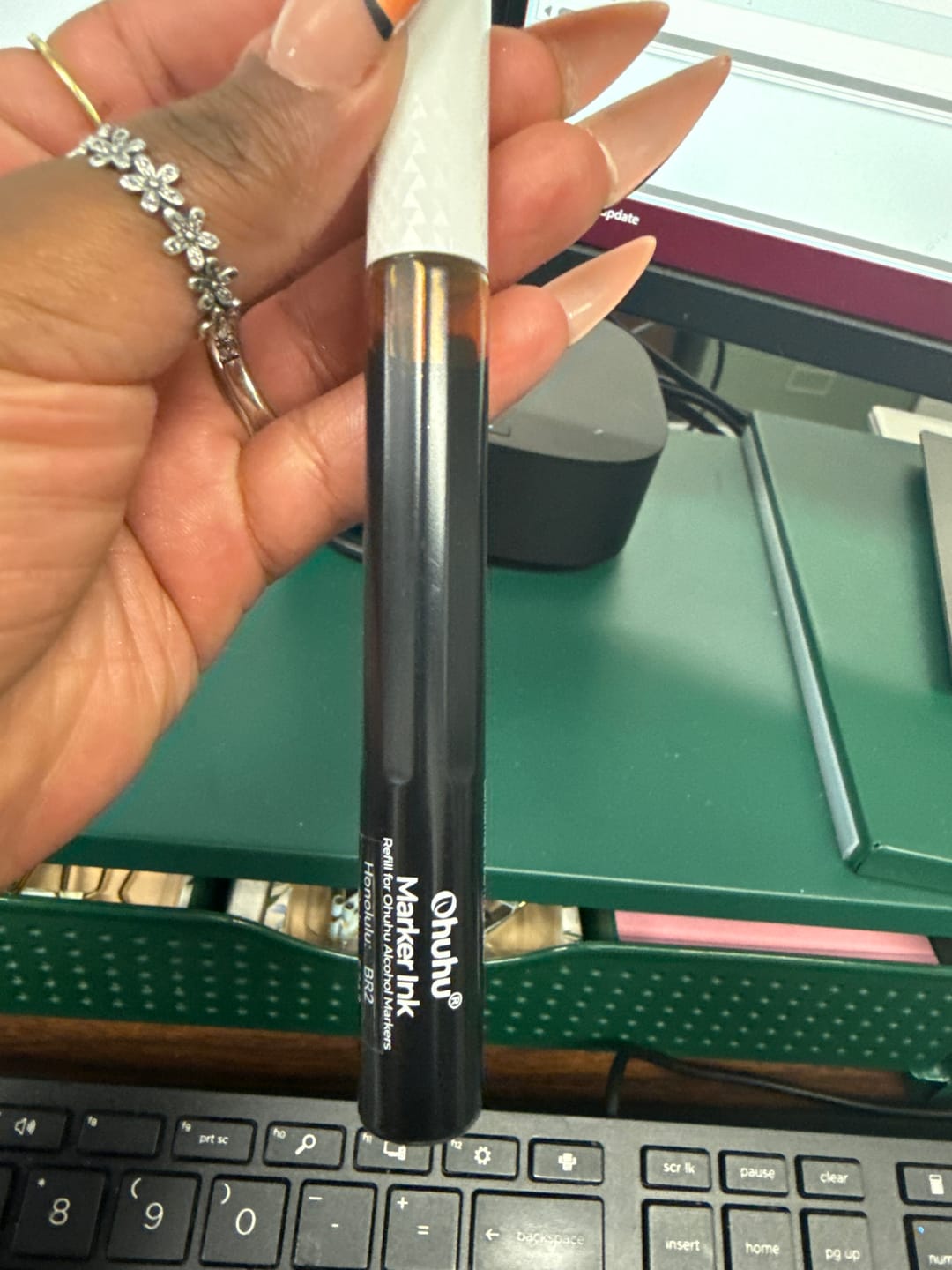 Customer photo review of Ohuhu Honolulu E240 / Y413 Individual Marker, Brush & Chisel