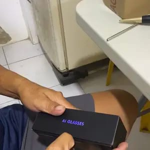 Customer photo review of AI Smart Sunglasses Camera with photochromic