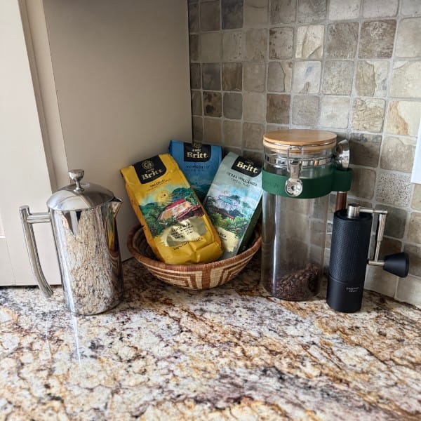 Customer photo review of COSTA RICAN MONTECIELO COFFEE FROM TARRAZÚ 2LB