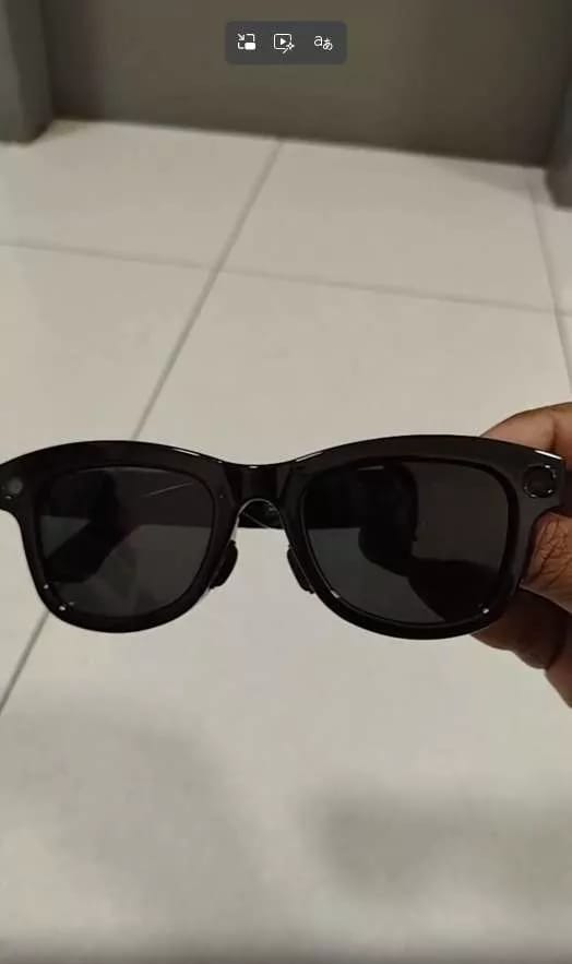 Customer photo review of AI Smart Sunglasses Camera with photochromic