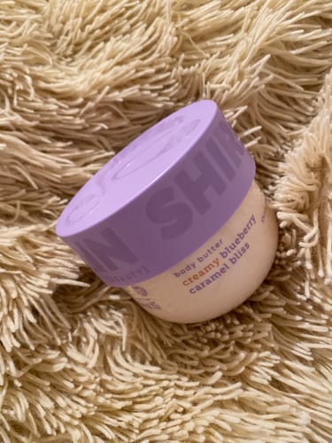 Customer photo review of Body Butter Creamy Blueberry Caramel Bliss