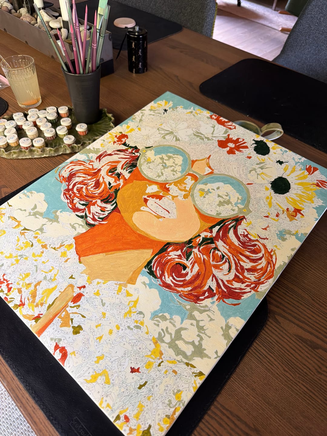 Customer photo review of Bohemian Dream | Paint by Number