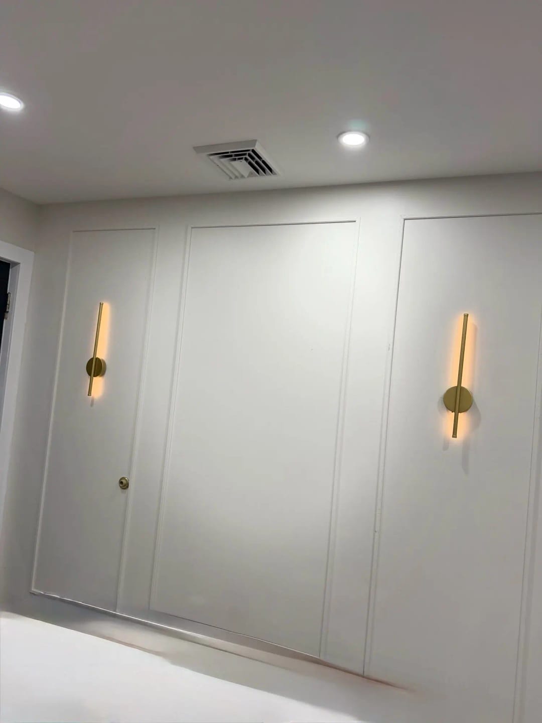 Customer photo review of Battery Wall Sconce with Remote, Set of 2