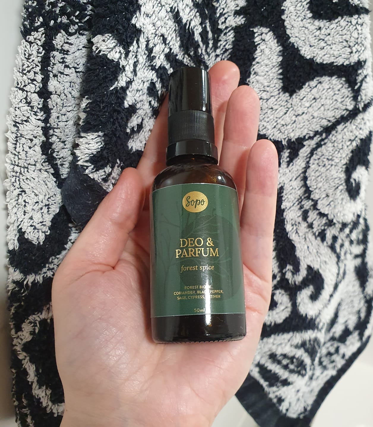 Customer photo review of Deo & Parfum - Forest Spice