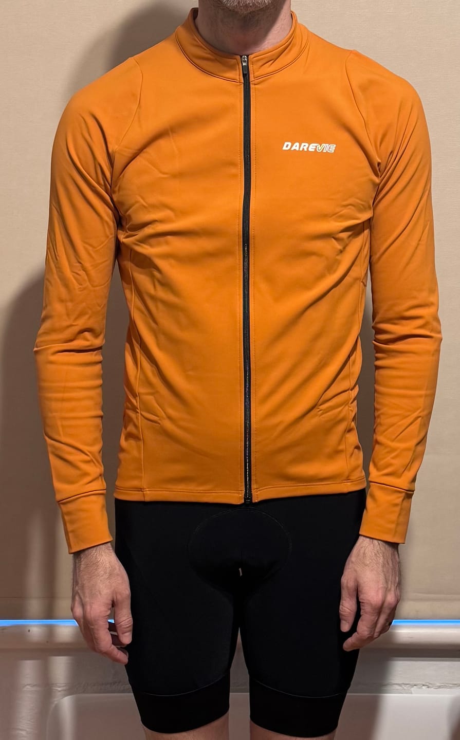 Customer photo review of ATTACK THERMAL JERSEY - ORANGE