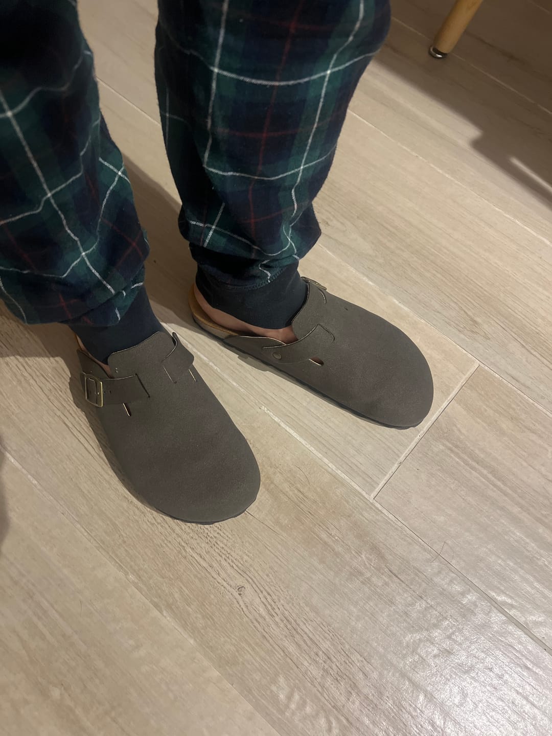 Customer photo review of Taro Comfort Soft Footbed Shoes