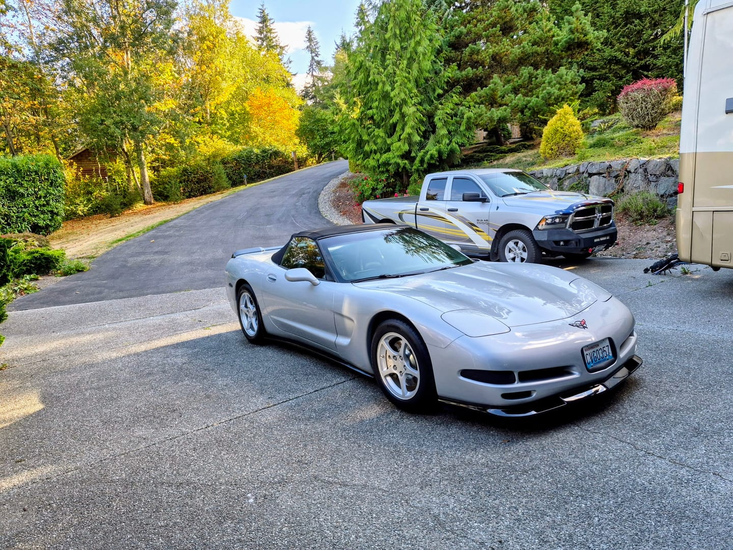 Customer photo review of Chevrolet Corvette C5 Extended Splash Guards