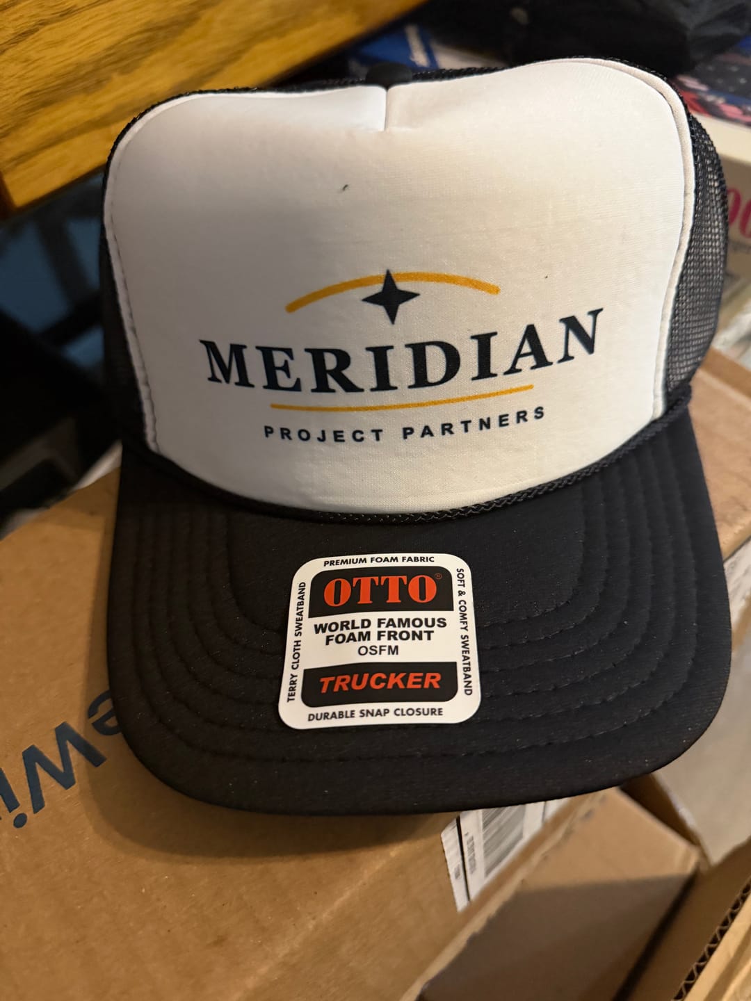Customer photo review of 12-Custom Trucker Hats