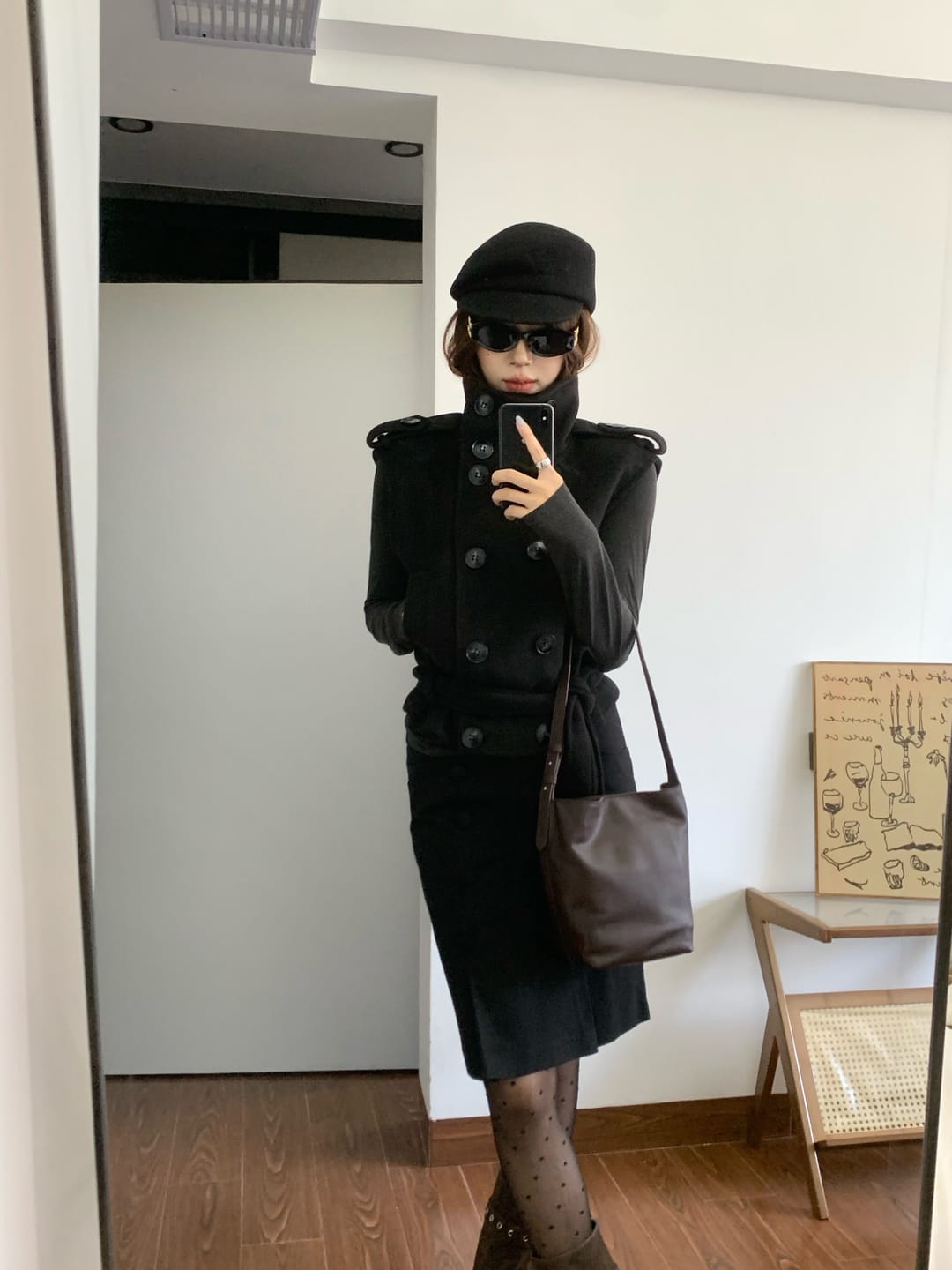 Customer photo review of IAMXIAA High-Neck Double-Breasted Belted Vest