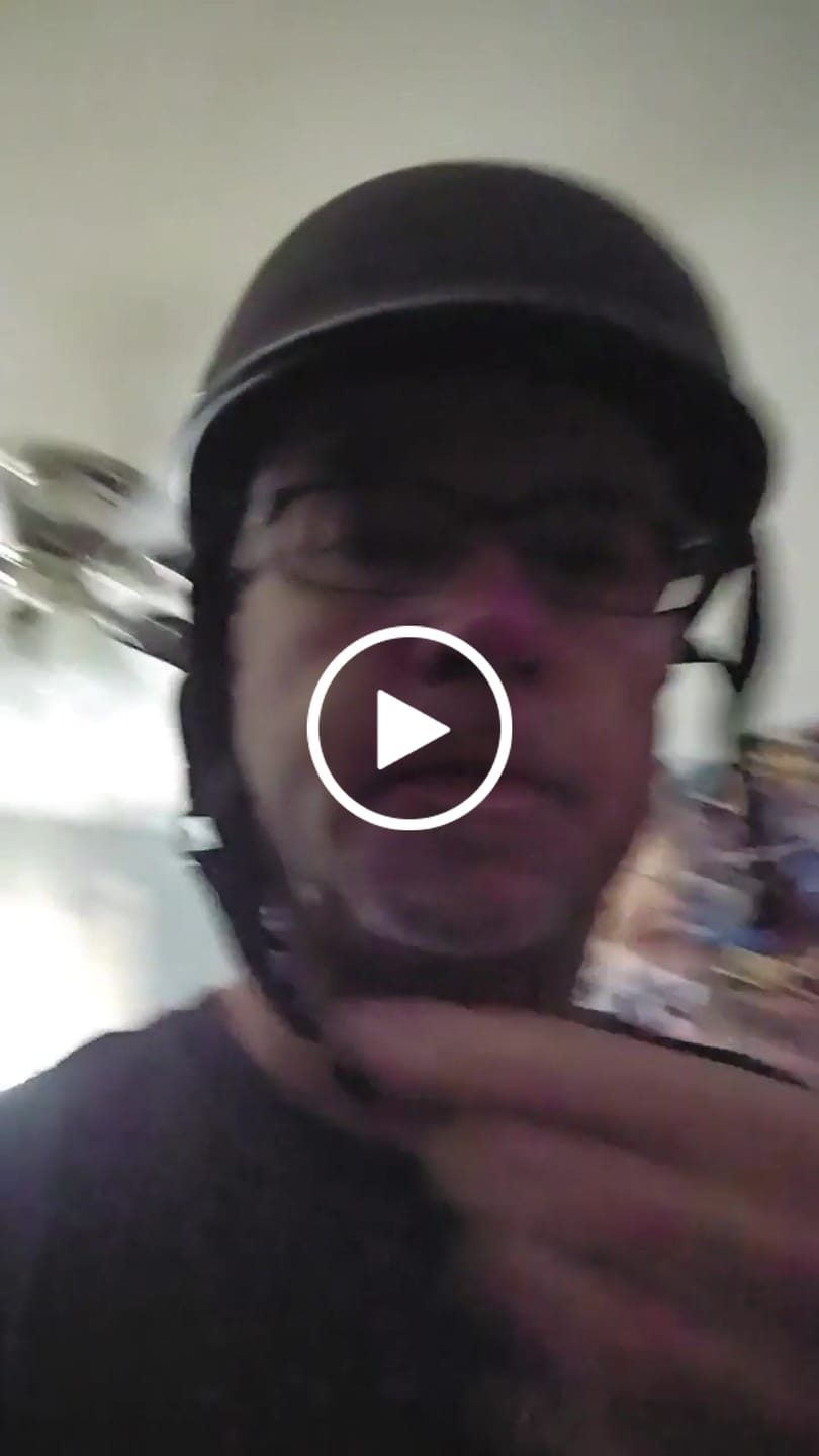 Customer video review of Smallest Polo SOA  Half Helmet - Matte Black