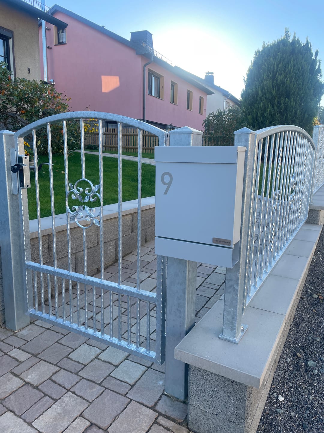 Customer photo review of Briefkasten Letterman M inkl. LED-Licht