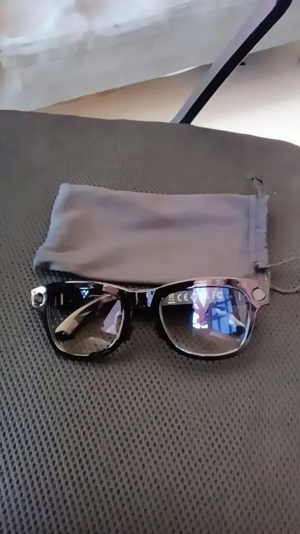Customer photo review of AI Smart Sunglasses Camera with photochromic