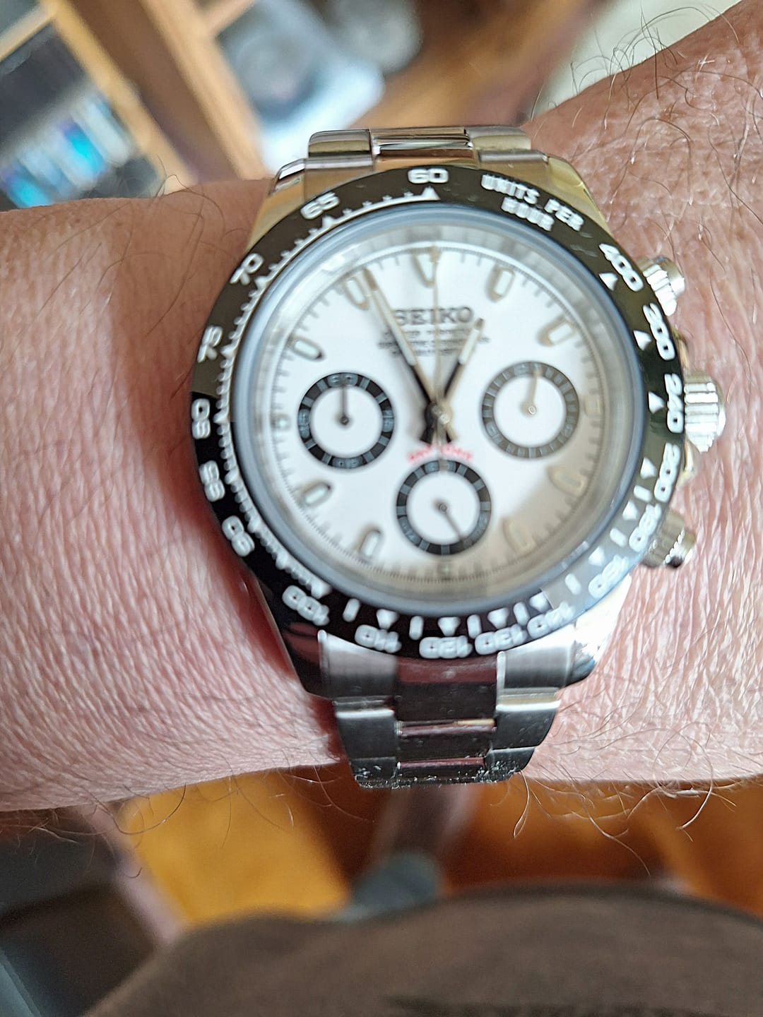 Customer photo review of Seiko Mod Daytona | TWT