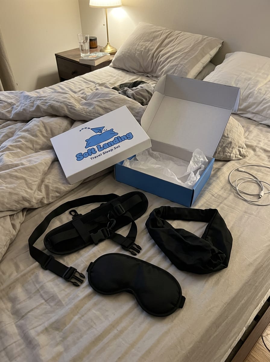 Customer photo review of Soft Landing™ Travel Sleep Set