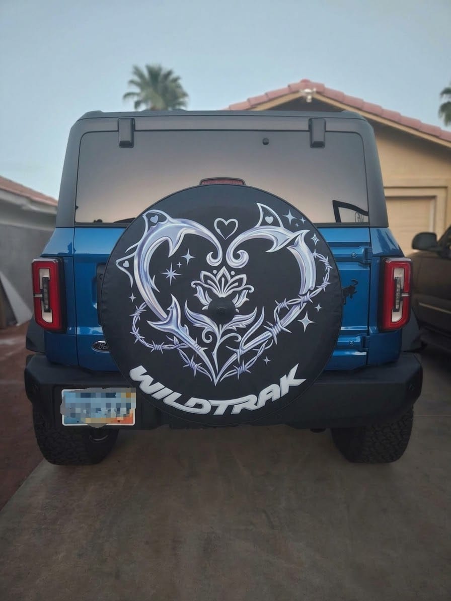 Customer photo review of Custom FORD BRONCO Tire Cover