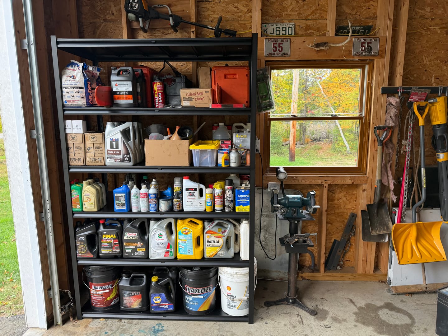 Customer photo review of REIBII 6-Tier  Heavy Duty Garage Shelving,3600LBS Metal Storage Shelves,Adjustable Industrial Shelving Rack for Warehouse, Basement