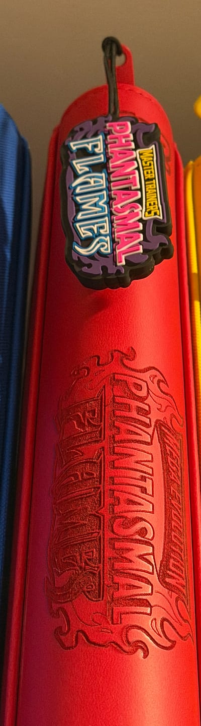 Customer photo review of Phantasmal Flames Binder Tag
