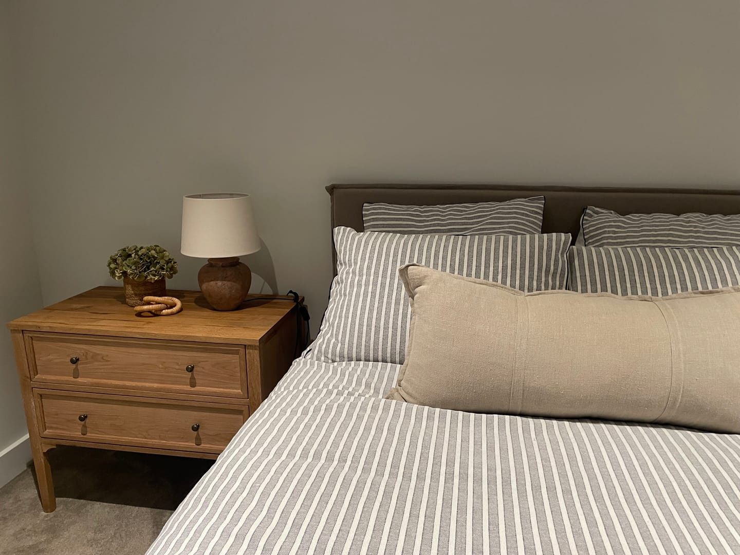 Customer photo review of Madison Large Bedside Table
