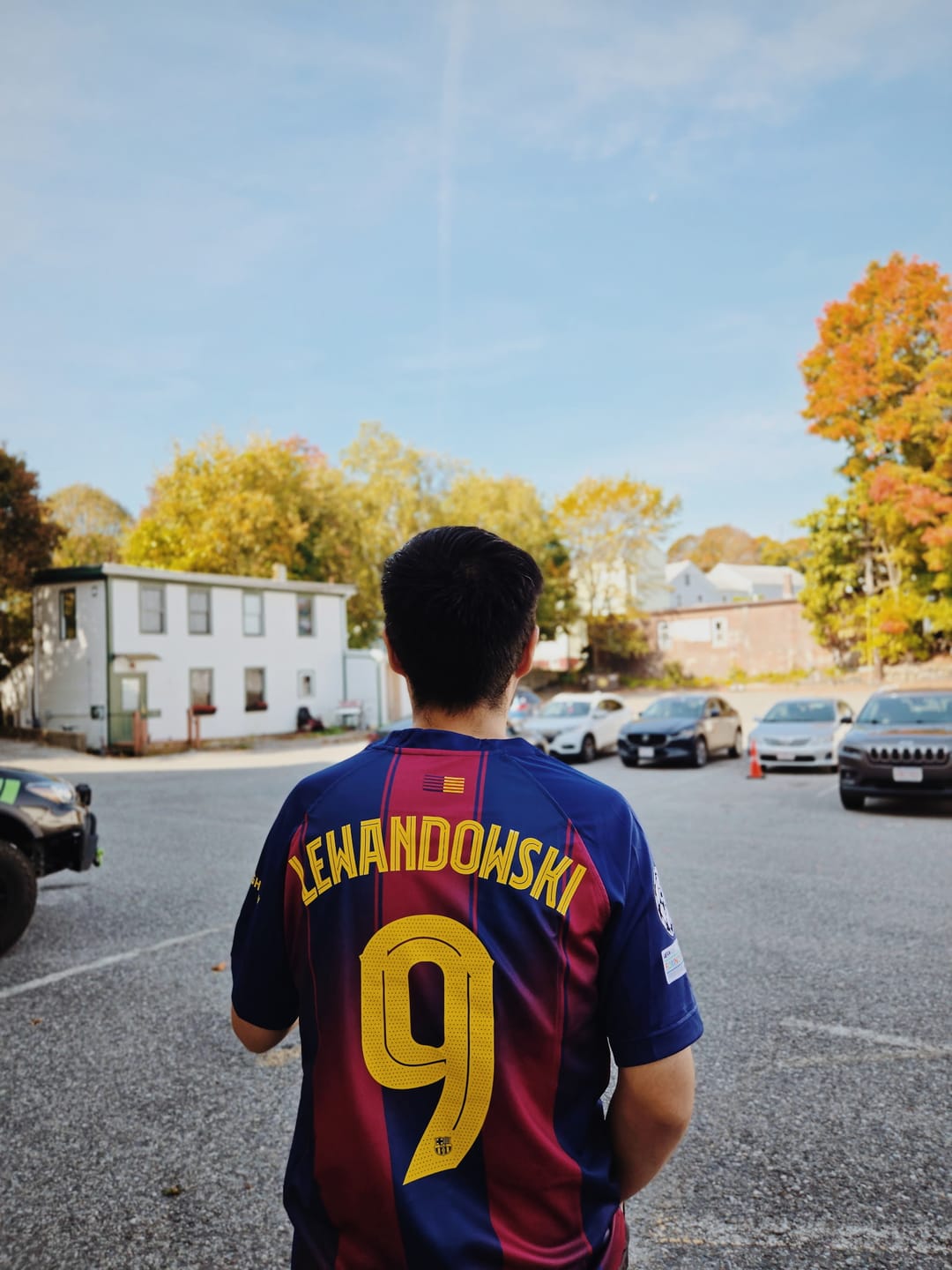 Customer photo review of Robert Lewandowski Barcelona 2025/2026 Season Kit Jersey Trikot Maillot
