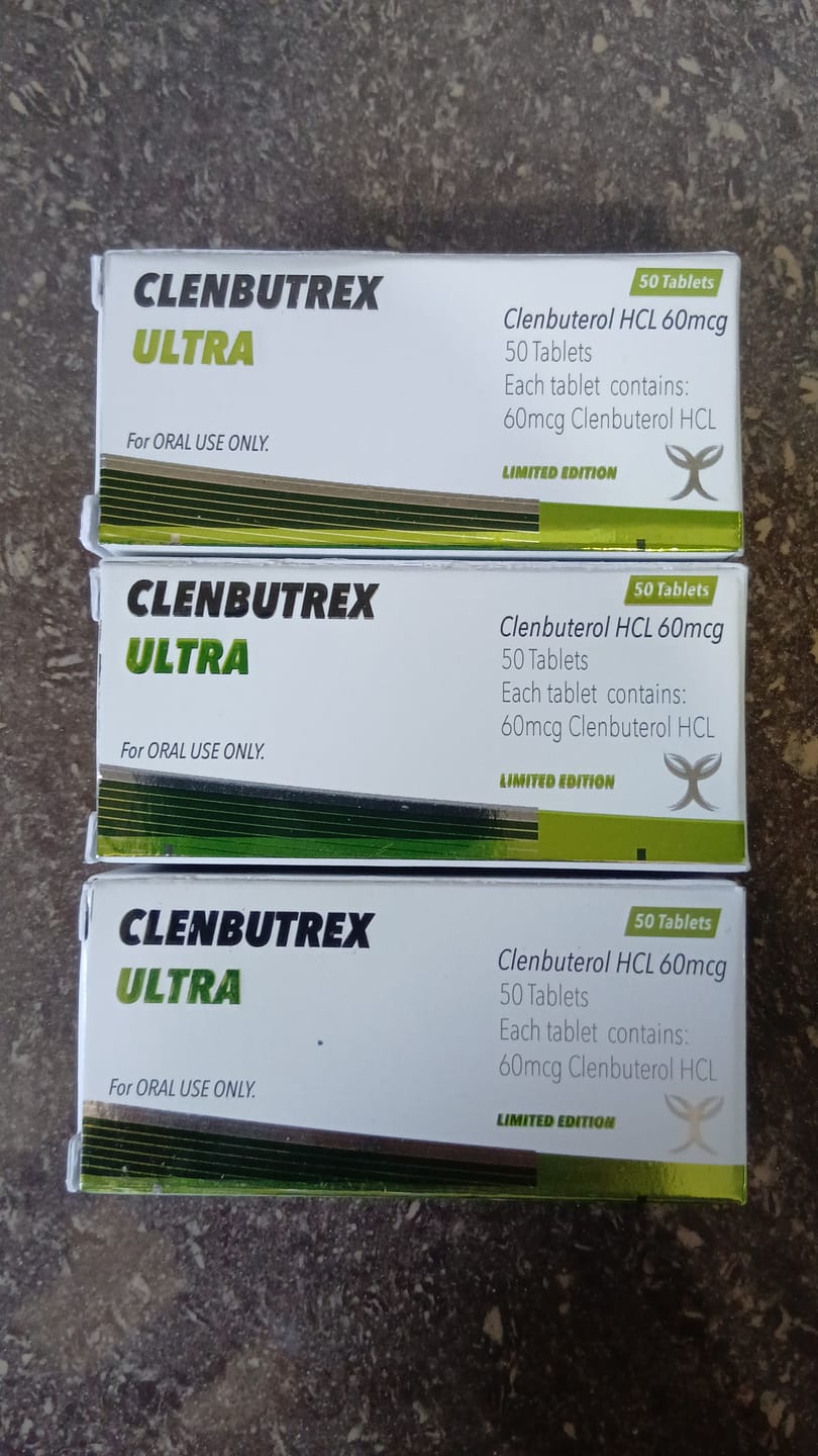 Customer photo review of CLENBUTREX ULTRA | Clembuterol 60mcg 50 tabs