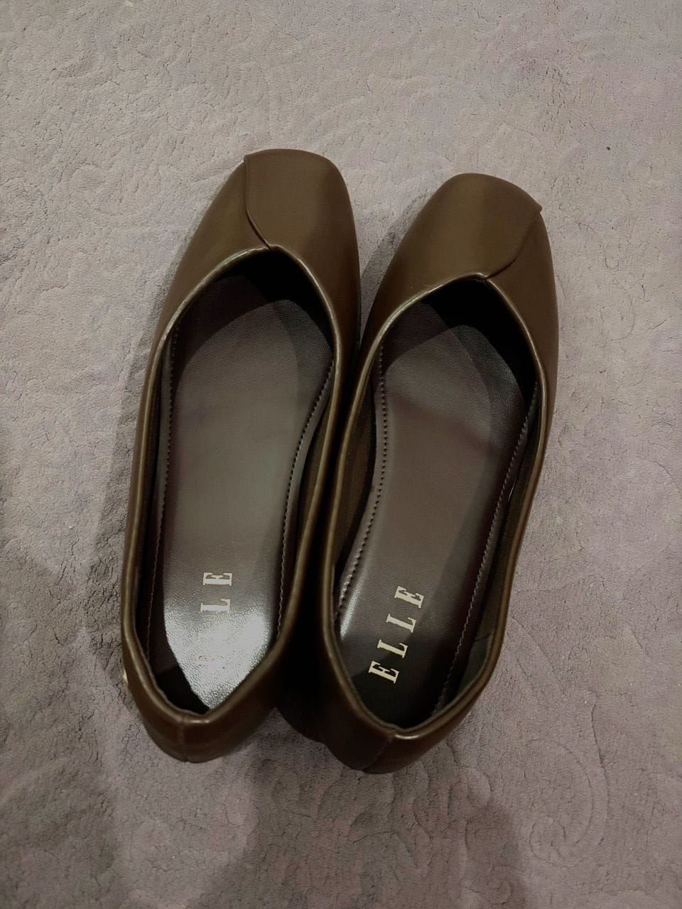 Customer photo review of Tulip Flats & Ballerinas In Coffee