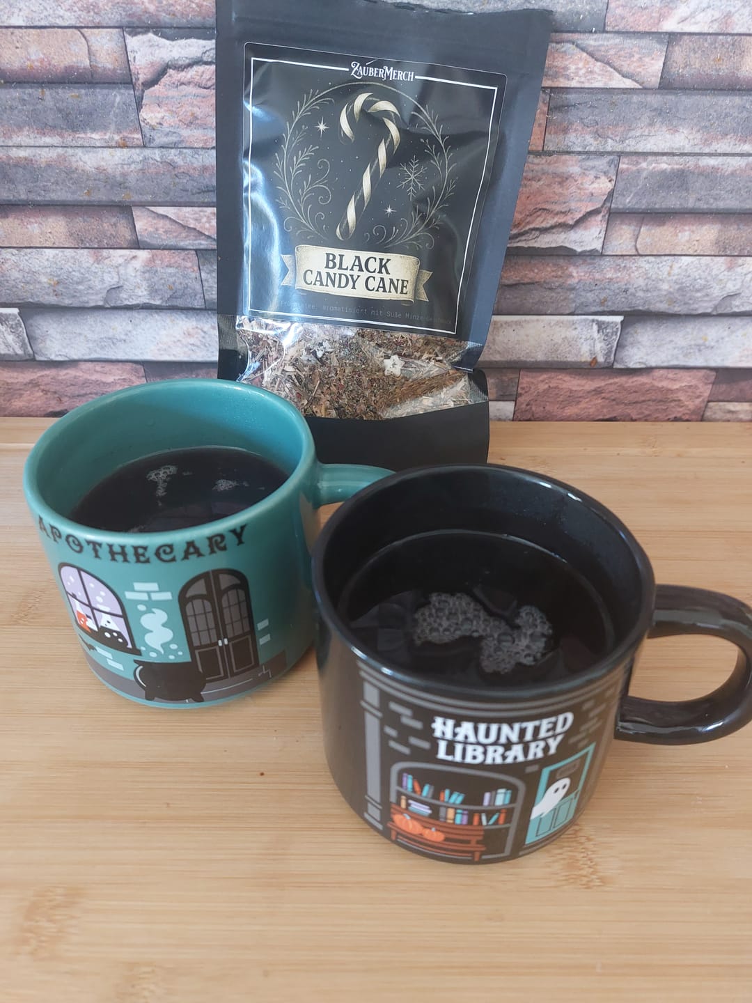 Customer photo review of Black Candy Cane – Früchtetee mit süßer Minze & winterlicher Magie | Limitierter Winter Tee