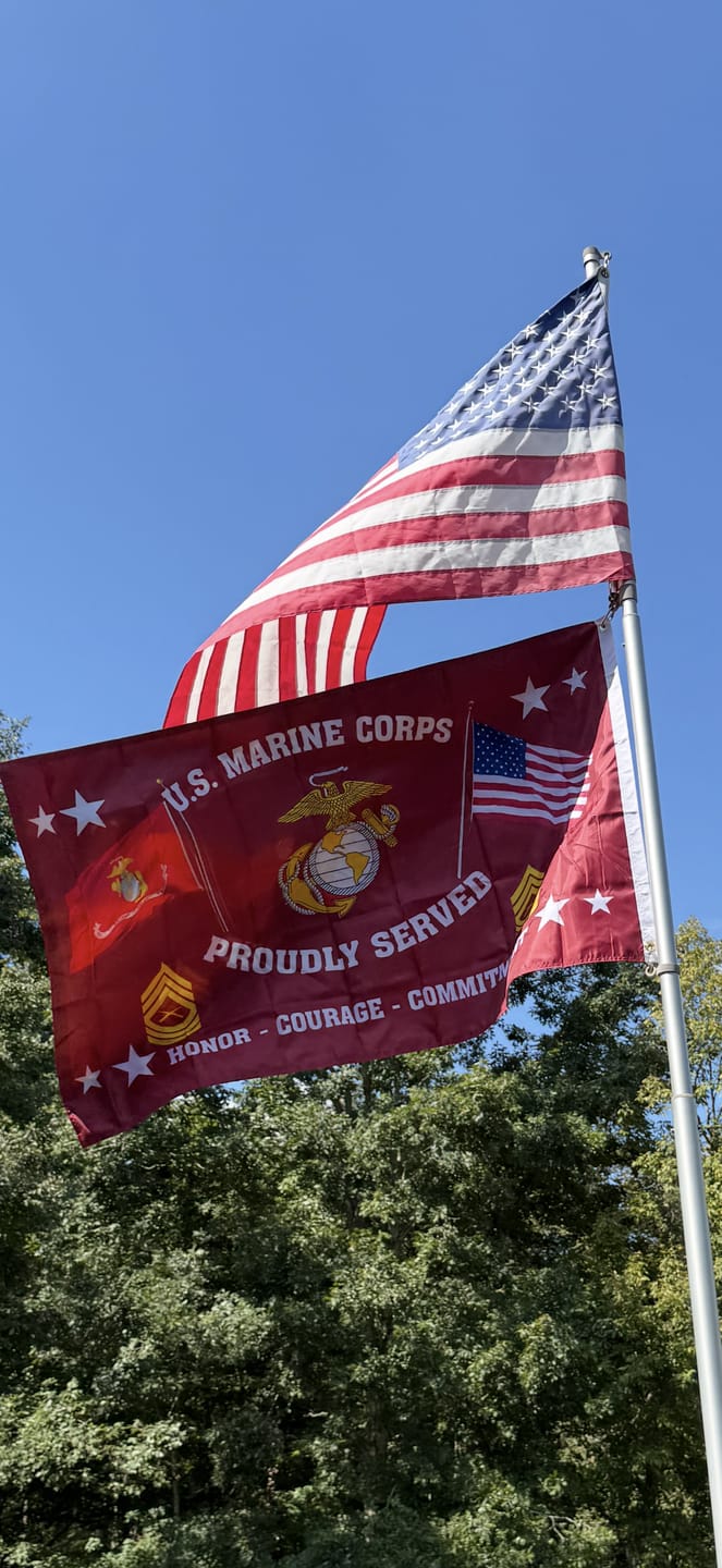 Customer photo review of United States Marine Corps - Master Sergeant Flag