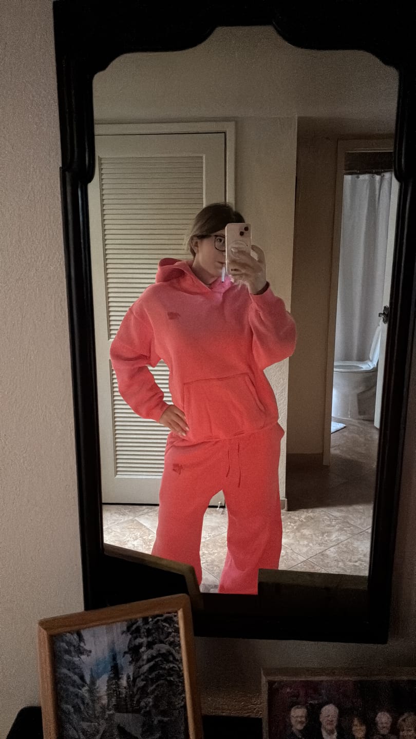 Customer photo review of Soufflé Baggy Hoodie Sets