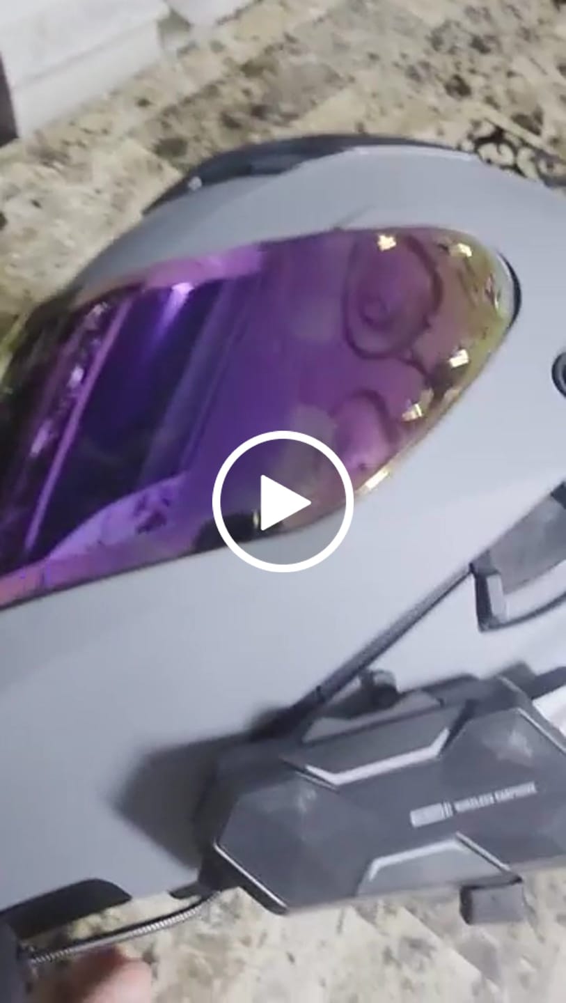 Customer video review of K1 Modular Helmet - Bluetooth Headset