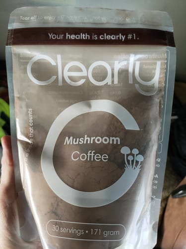 Customer photo review of Mushroom Coffee
