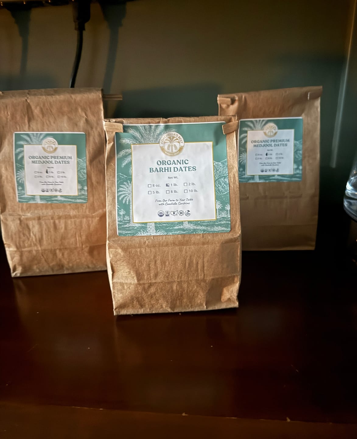 Customer photo review of Mix & Match Date Varieties Snack Packs