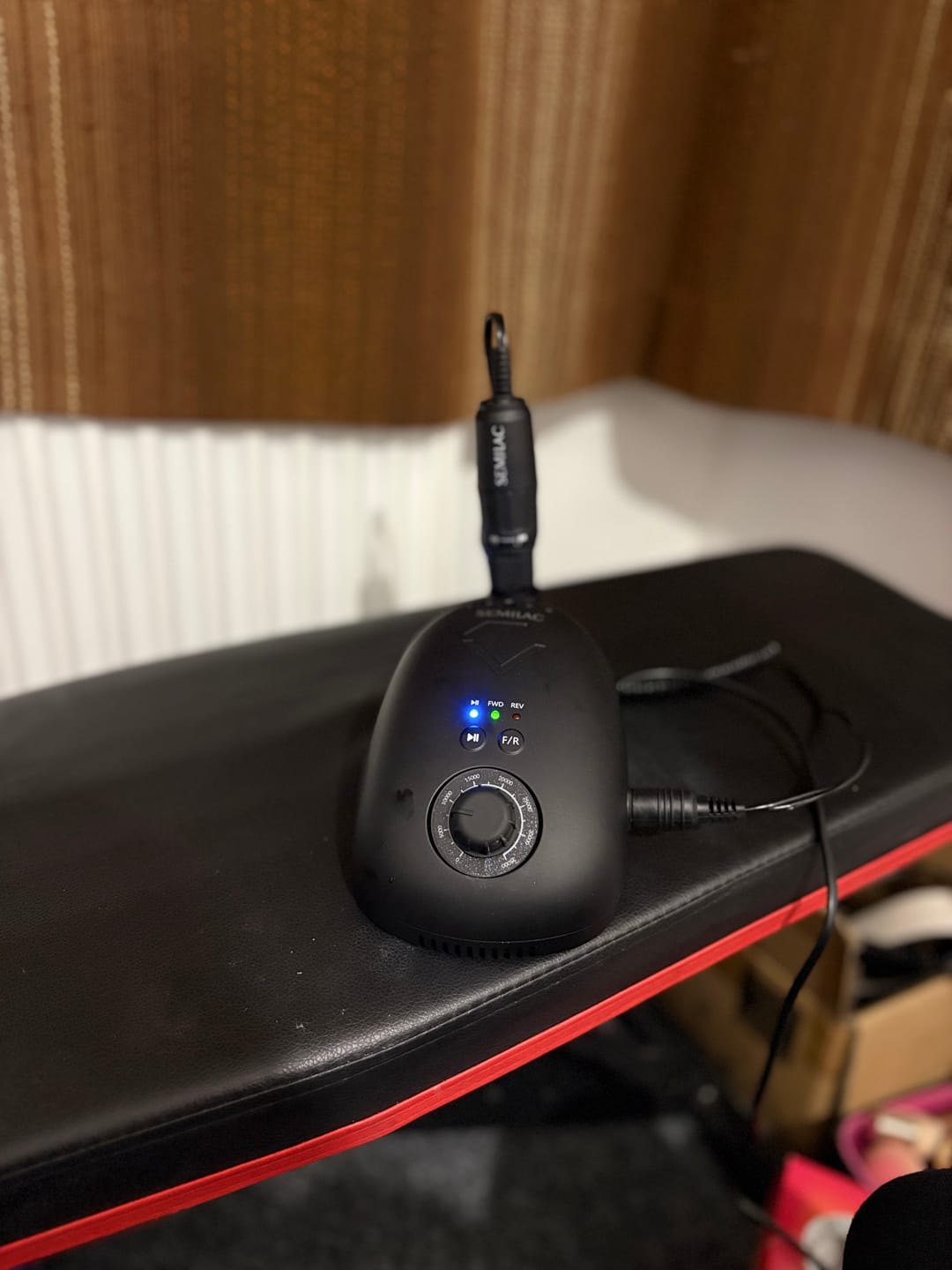 Customer photo review of Semilac Nail Drill 65W v2 - Professional Electric E-File - Black
