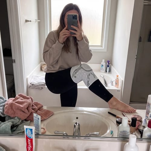 Customer photo review of MoveBrio - Rodillera Ajustable