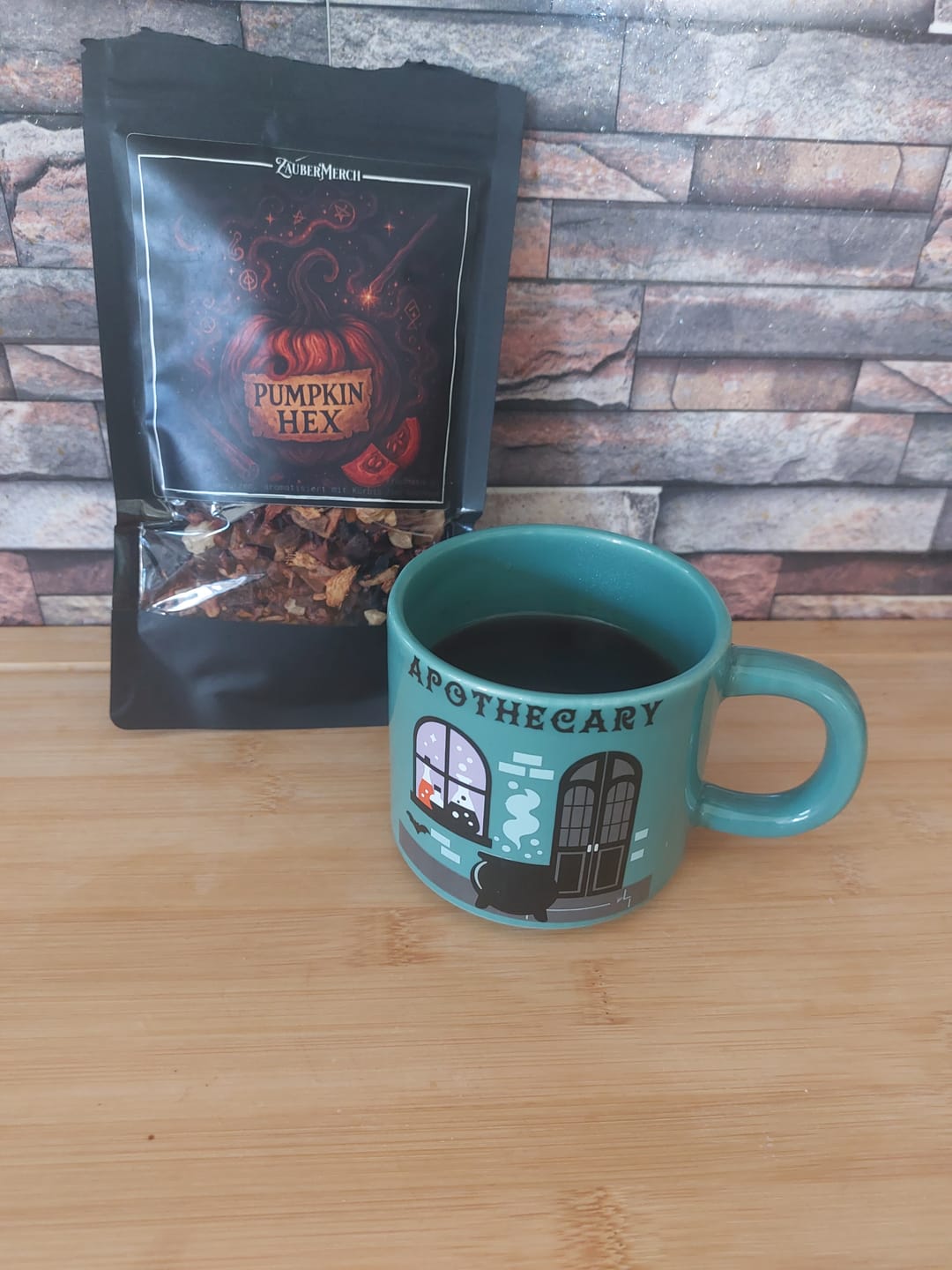 Customer photo review of Pumpkin Hex – Früchtetee mit Kürbis-Zimt-Geschmack | Halloween Tee