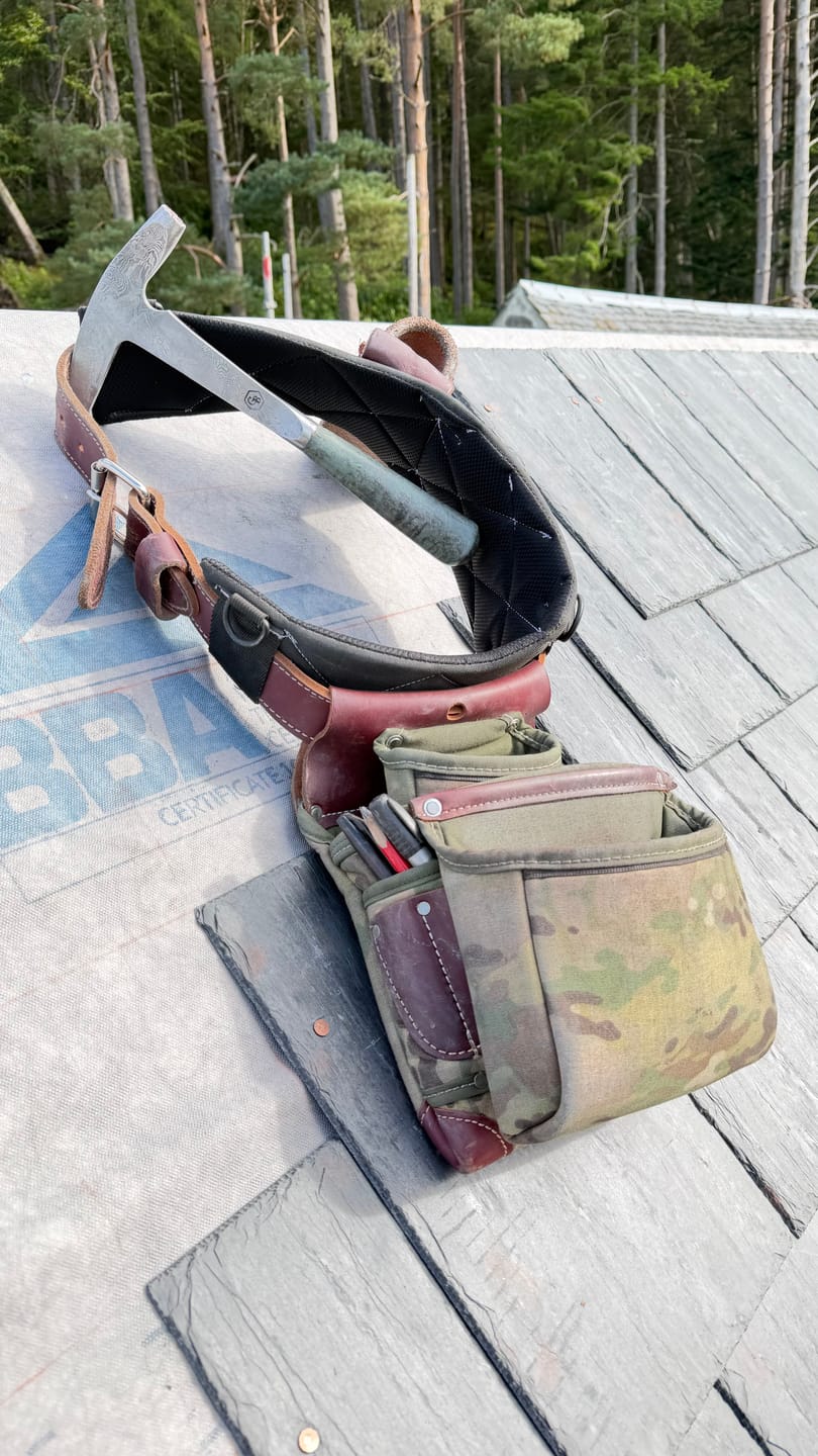 Customer photo review of Occidental Leather Toolbelts | ProFORMANCE Belt