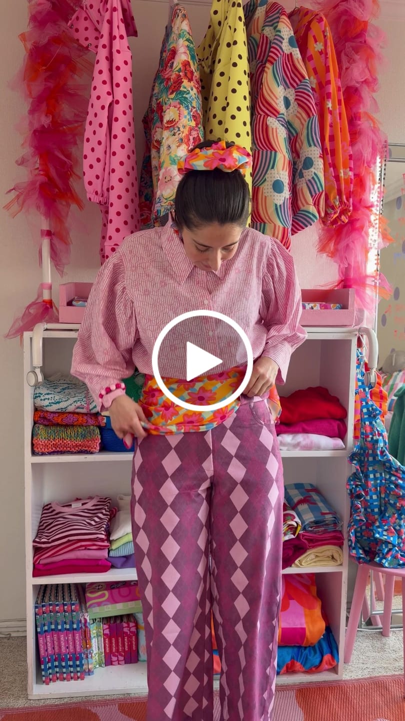 Customer video review of Pantalón Lucena Rombos