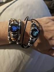 Customer photo review of Astrolumina™ zodiac glow bracelet