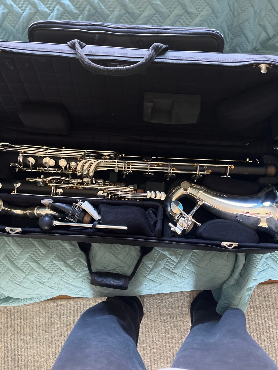 Customer photo review of Q Series Bass Clarinet